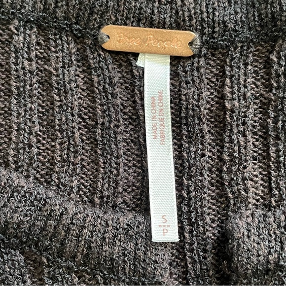 Free People Chocolate Brown Erica Cardigan - Picture 11 of 15